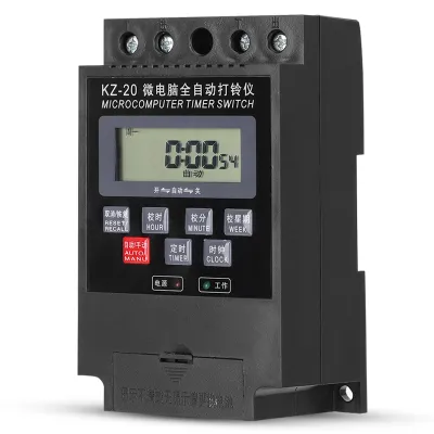 Obrázek produktu pro Časový spínač, elektrický spínač, časové relé, programovatelný časovač, časový modul, časový spínač relé