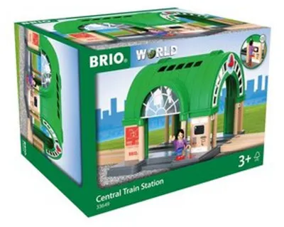 Produktbild von BRIO World - 33649 Neuer Hauptbahnhof mit Ticketautomat