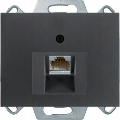 Produktbild von Berker K.1 Computer-Steckdose RJ45 Anthrazit