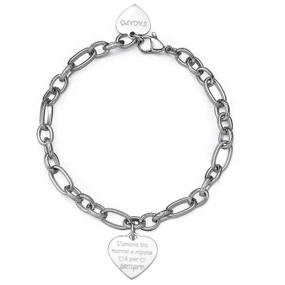 Immagine prodotto di Bracciali con ciondoli Charms Sagapò Collezione Argento - donna