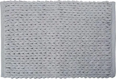 Image de Tapis De Bain Gris 50 X 75cm