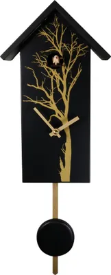 Produktbild von Engstler - 360/37_Q - Kuckucksuhr - Quarz - Nussbaum - 28 cm