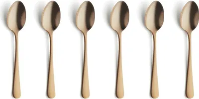 Image de Amefa austin cuillères à café or 6 pièces