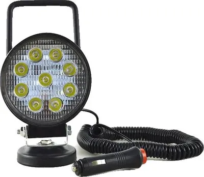Zdjęcie produktu dla Lampa robocza LED, przenośna, podstawa magnetyczna, moc 27 W