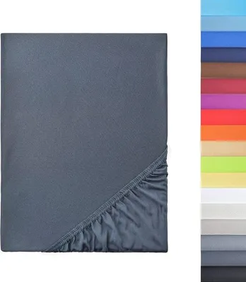 Productafbeelding van Microvezel hoeslaken voor boxspring - Verkrijgbaar in diverse maten en kleuren (90x200 cm, 160x200 cm, 180x200 cm, 200x200 cm)