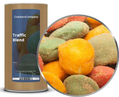 Produktbild von CrackersCompany Traffic-Mischung (Traffic Blend), Membrandose 550 g