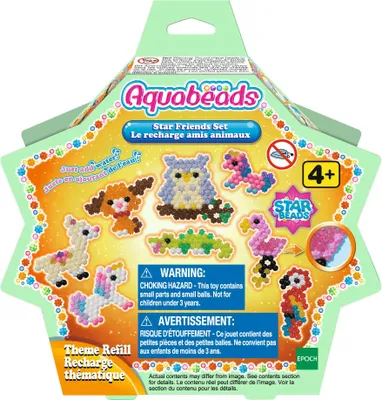 Immagine prodotto di EPOCH Traumwiesen Aquabeads 31602 Star Beads Set animali 840 pezzi Aquabeads 31602