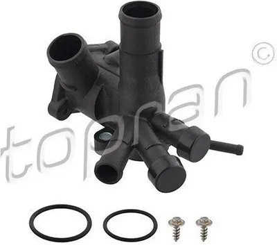 Produktbild von TOPRAN 107 331 Kühlmittelflansch für VW GOLF II (19E, 1G1) Wasserflansch