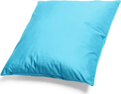 Zdjęcie produktu dla Mikropolarowa poszewka na poduszkę 50x50 cm Średnio niebieska