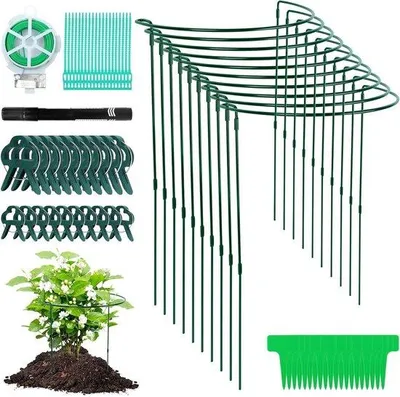 Obrázek produktu pro Výškově nastavitelné opory pro rostliny, 40 cm – sada 10 kusů