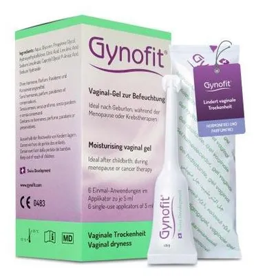 Produktbild von Gynofit Vaginal-Gel zur Befeuchtung 6X5 ml