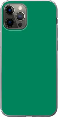 Produktbild von MuchoWow® Handyhülle Schutzhülle Hülle für Telefoonhoesje iPhone 12 Pro Grün - Wald - Farben Silikon Softcase Handy Hülle - Abdeckung