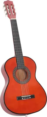 Produktbild von vidaXL 8-tlg. Klassische Gitarre Set für Anfänger 1/2 34"