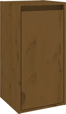 Obrázek produktu pro Nástěnná skříňka medově hnědá 30x30x60 cm masivní borové dřevo
