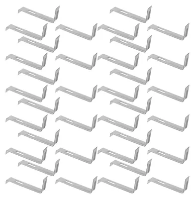 Produktbild von 50 Stück Dachclips aus Edelstahl für die Befestigung von Ziegeln zur Dachreparatur