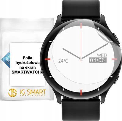 Zdjęcie produktu dla Folia ochronna na ekran smartwatcha JG SMART JGS MX-15 Folia Hydrożelowa