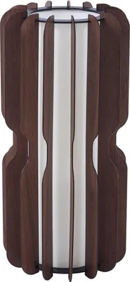 Produktbild von Lucande Stehleuchte Juneta, 75 cm, braun, Holz, Textil