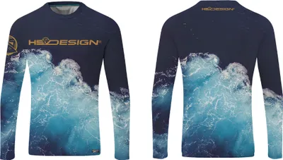 Produktbild von HOTSPOT DESIGN T-shirt Ocean Performance LS - Hotspot, L, blau, Funktionsshirt, 010003303