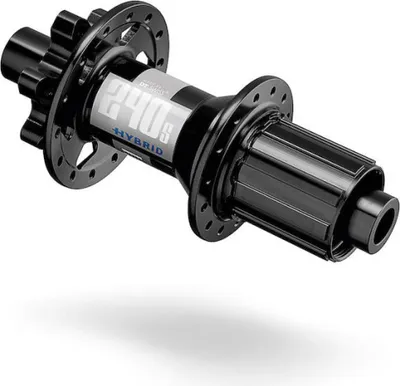 Produktbild von DT Swiss Nabe Hybrid MTB HR 240 32 Loch schwarz - maximale Zuverlässigkeit fü...
