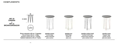 Produktbild von Luxus Beistelltisch Design Möbel Couchtisch Wohnzimmer Rund Edel Kunst Modern