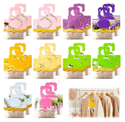 Duftbeutel-Set, 20 Stück, 10 Düfte, Lavendel & Meeresbrise