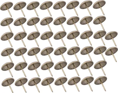 Produktbild von 50 Stück verdickte Polsternägel, Bolzen, Druckbolzen, runder Kopf, dekorative Reißzwecken, Hardware-Teile (21 x 25 mm)