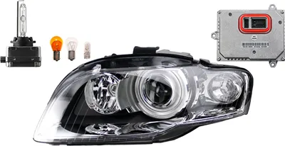 Produktbild von Scheinwerfer passend für Audi A4 8E 04-06/08 LI + Leuchtmittel Steuergerät 8E0907391B 8E0941029BM 8E0941003BM Johns