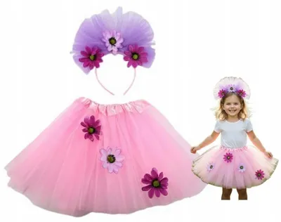 Produktbild von Bezauberndes Blumenprinzessin Kostüm für Mädchen - Ideal für Karneval & unvergessliche Auftritte