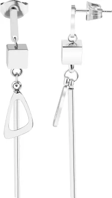 Produktbild von Akzent Ohrstecker aus Edelstahl, hängend