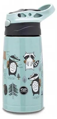 Immagine prodotto di Borraccia thermos CoolPack | Bono - 350 ml - Shoppy - Senza  - Isolamento a doppia parete - Pratica maniglia per il trasporto