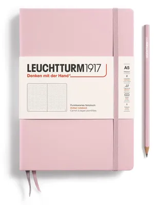 Image de Leuchtturm 361576, Solid colour, Rose, A5, 251 flles, 80 g/m², Couverture rigide