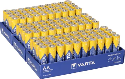 Produktbild von 120x Mignon AA LR6 - Batterie Alkaline VARTA Industrial 4006 1,5V 2950 mAh