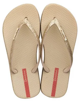 Obrázek produktu pro Dámské sandály Ipanema Maxi Gold, zlaté barvy, s třpytkami, velikost 35,5
