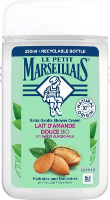 Obrázok produktu pre Le Petit Marseillais sprchový krém so sladkým mandľovým mliekom, 250 ml