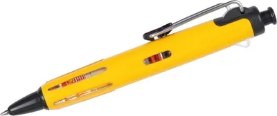 Produktbild von Kugelschreiber AirPress Pen mit Drucklufttechnik gelb Packung mit 5 Stück