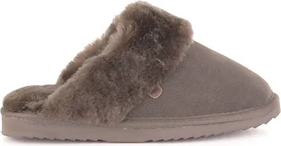 Produktbild von Warmbat Flurry Suede Pebble Brown - Damen Hausschuhe - FLS321088