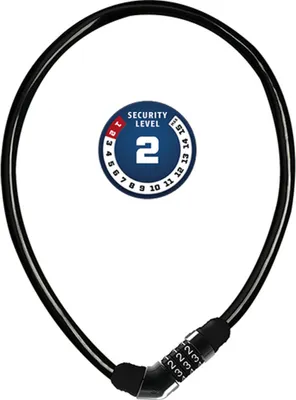 Obrázek produktu pro Zámek Abus 4408C/65 BK lankový černý 40794