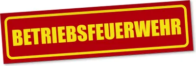 Produktbild von PantherPixel Betriebsfeuerwehr Magnetschild Auto Feuerwehrausrüstung Magnetfolie Geschenkidee 60 x 16 cm STANDARDFARBFOLIEN