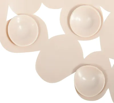 Produktbild von MSV Dusche/Bad rutschfeste Matte Badezimmer - pvc - beige - 39 x 99 cm