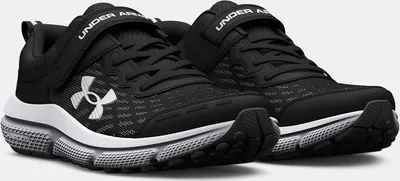 Produktbild von UNDER ARMOUR Assert 10 AC Laufschuhe Jungen 001 - black/white/white 32