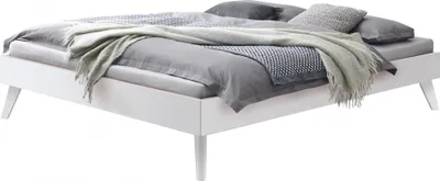 Produktbild von HASENA Trento Bett Calvari weiß deckend 90x200