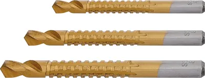 Image de Forets-scies GRAPHITE HSS-TiN, 5-8 mm, set de 3 pcs.