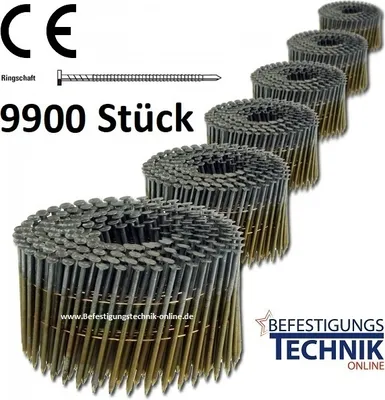 Produktbild von Spitzen auf Rolle FAC 2.5x55 geringelt BOSTITCH - Packung zu 9900 - F250R55Q
