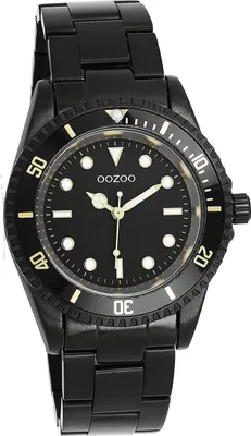 Produktbild von Oozoo Edelstahl Damen Uhr Analog Quarzuhr Armband schwarz Timepieces D2UOC11149