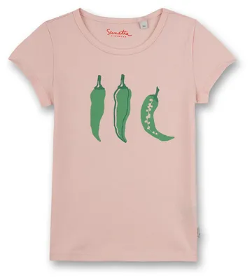 Produktbild von Sanetta Kidswear Mädchen T-Shirt Rosa Pepperoni 92