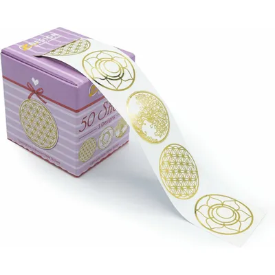 Imagen del producto de AVERY Zweckform, etiquetas autoadhesivas "Flor de la vida", en rollo