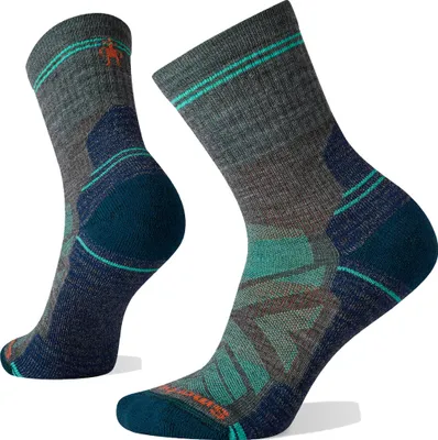 Produktbild von Smartwool Damen Light Cushion Mid Crew Wandersocken medium gray 34-37