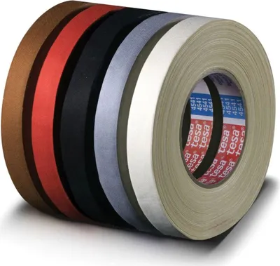 Zdjęcie produktu dla taśma tkaninowa tesa 4541, 50 mm x 50 m, czarna