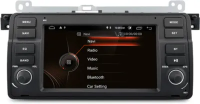 Obrázek produktu pro KAPUD 7" Android Autorádio BMW E46 3. serie, M3 ROVER 75 Autorádio , ANDROID 12 , WIFI, GPS, USB, Bluetooth, Dotykové Android autorádio do BMW E46 M3 Rover 75 MG ZT rádio + GPS navigace, Kamera, Canbu