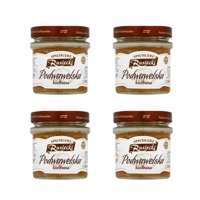 Produktbild von Rusiecki Spichlerz Wurst, "Podwawelska" Sorte, 280g, Marke: Pamapol